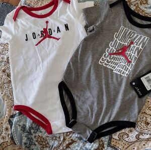 Jordans onesie